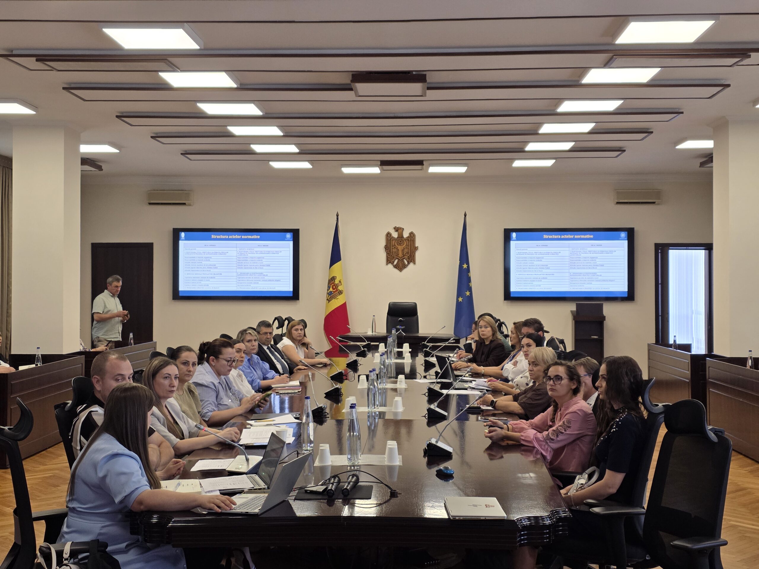 Ședința Grupului de lucru nr. 4 „Mecanismele de aplicare a HG nr. 146 din 01.04.2026 cu privire la supravegherea sănătății lucrătorilor”
